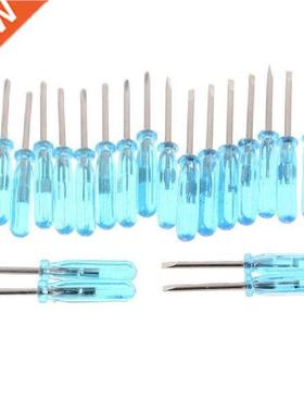 10Pcs/lot 2mm Tip Plastic Handle Stubby Mini Pocket Cross