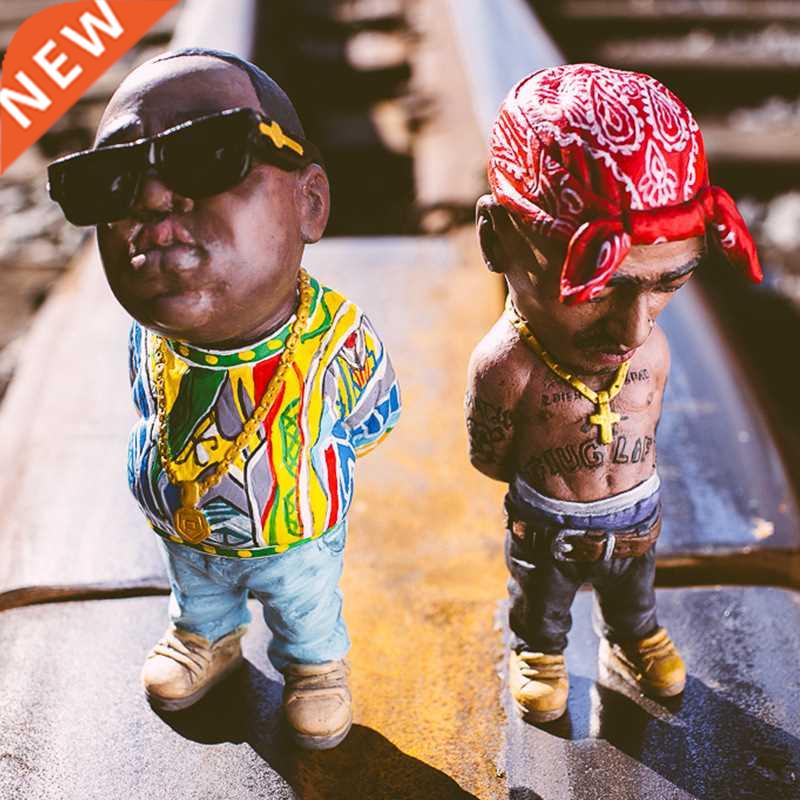 1 Pcs Hip Hop Legend Commemorative Resin Ornaments Memorial