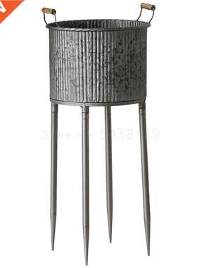 Yaris floor flower stand living room decoration retro old