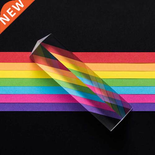 Physics Science Toys Triple Prism Glass Reflecting Color Lig