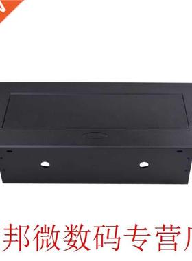 Metal Plate 3 Power EU Plug Socket Table Desktop Hidden Outl