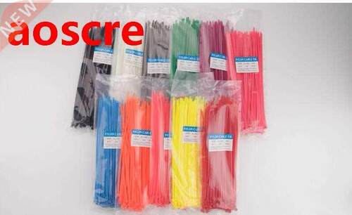 Color self locking nylon cable tie 4*00mm .6mmwidth plasti