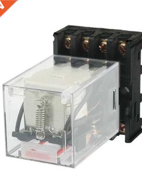 K2P-1 DC 24V 8-Pin Reel DPDT Power Relay with Plug-in Teri