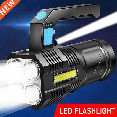 LED Flashlights Handheld Lantern Camping Portable Lamp Stron