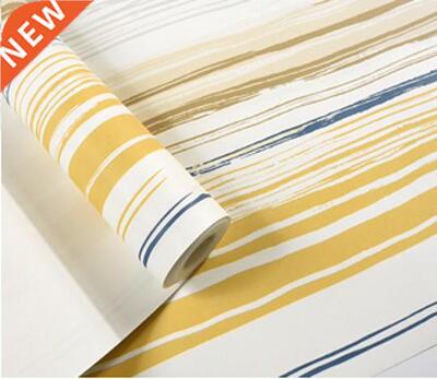 Nordic Style Wallpaper Modern Minimalist Color Vertical Stri