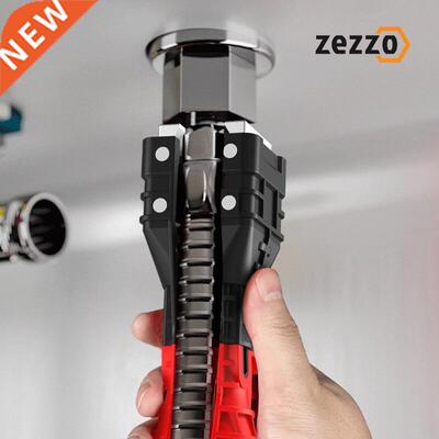 18 in 1 Foldble Wter Pipe Wrench Double End Bsin Bottom