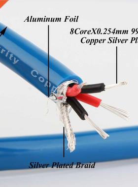 Preffair X404 high Purity Copper with silver plated RCA Inte