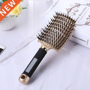 Girls Hair Styling Comb Scalp Massage Hairbrush Bristle