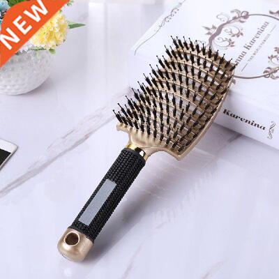 Girls Hair Styling Comb Scalp Massage Hairbrush Bristle