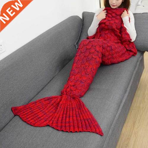 mermaid tail blanket adult little mermaid blanket knit 2018