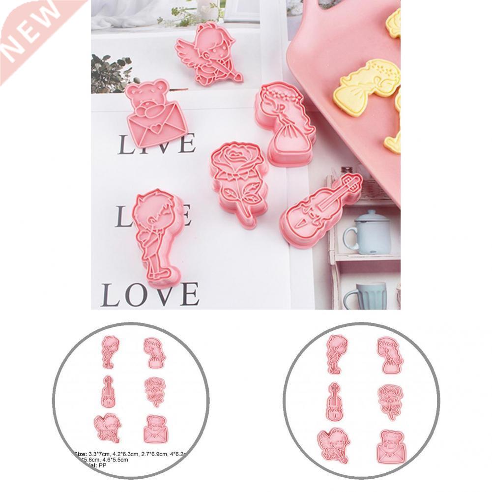 Attractive Cookie Stamper D Durable Cookie Cutter Cartoon