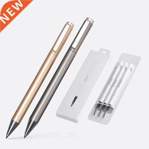 Deli Metal Sign Pen Pens Gold / Silver Gel Pen 0.5mm Refils