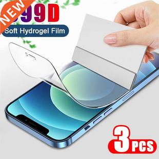 3PCS Full ver Hydrogel Film On the Screen Protector For iPho