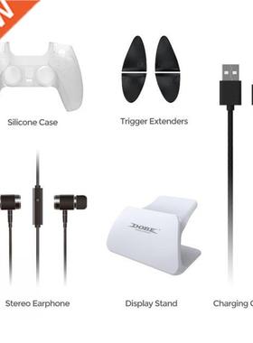 8 in 1 Gaming Gamepad Accessories For PS5 Controller Chargin