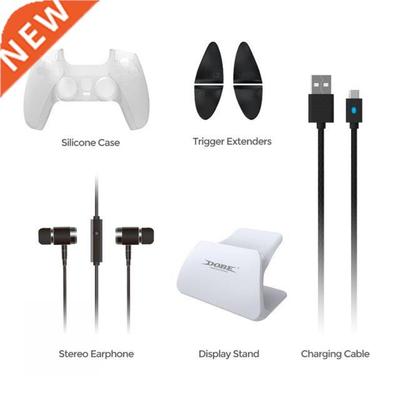 8 in 1 Gaming Gamepad Accessories For PS5 Controller Chargin