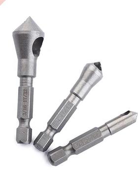 3pcs Chamfer Countersink 1/4