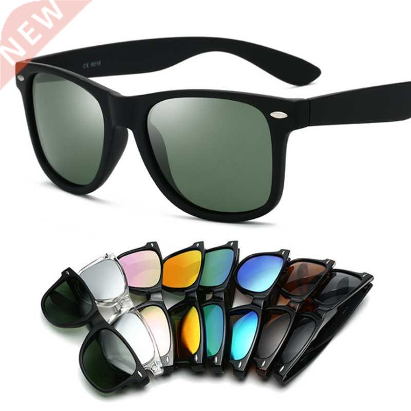 Vintage Rivets Polarized Sunglasses Men Women Driver Square