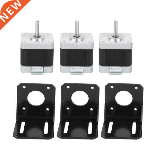 Stepper otor Stainless Steel 4-Wire Bipolar 3D Printer Acce