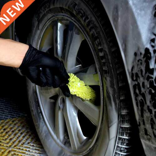 Plastic Handle Vehicle Cleaning Brush Car Wheel Wash Brush T