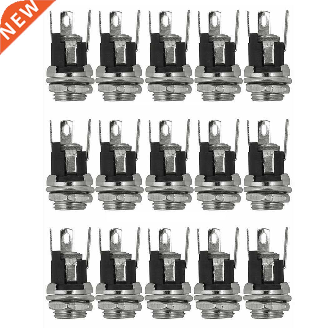 DC power outlet socket 5.52.1MM DC025 with nut (50)