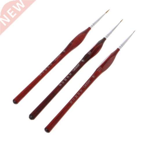 Pcs Miniature Paint Brushes Professional Wolf Hair Fine Det