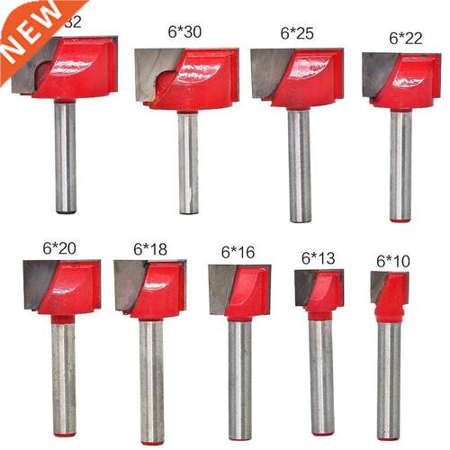 9Pcs 10/13/16/18/20/22/25/30/32mm Surface Planing Bottom Cle