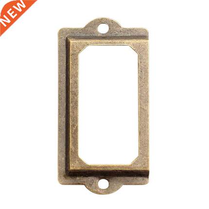 12Pcs Label Pull Frame Handle File Name Card Holder For Furn