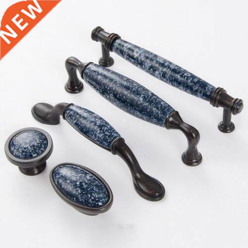 Ceramic Cabinet Handles Vintage Drawer Knobs Wardrobe Door H
