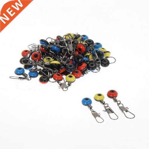 60Pcs/lot Fishing Tackle Running Ledger Slider Deads Snap Li