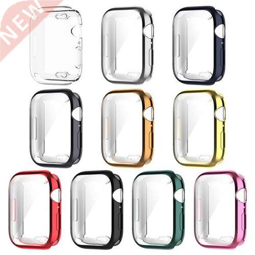 Case For Apple Watch 7 41mm 45mm TPU Bumper Frame Matte Case