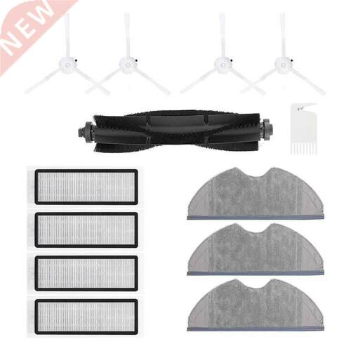 Replacement Main Brush Side Brush Hepa Filter Mop Cloth for