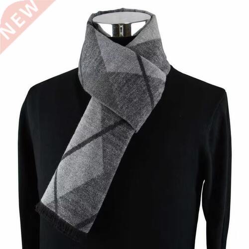 Newest fashion design casual scarves winter Men	s cas