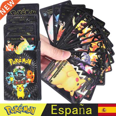 Cartas Pokemon Metalicas Espa?ol Tarjeta De Metal Vmax GX V