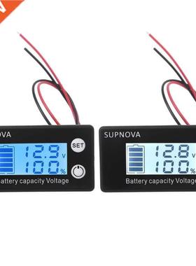 L9NB Digital Voltmeter Voltage Gauge DC 7-68V 12V 24V 48V
