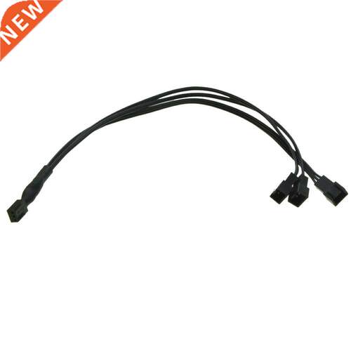 12V 3 Pin Fan PWM 1 to 3 way Power supply Extension Cable Y