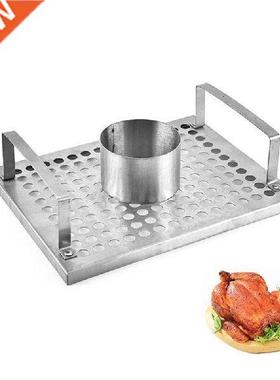 Beer Can Chicken Roaster Rack Stainless Steel Barbecue