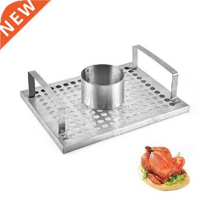 Beer Can Chicken Roaster Rack Stainless Steel Barbecue