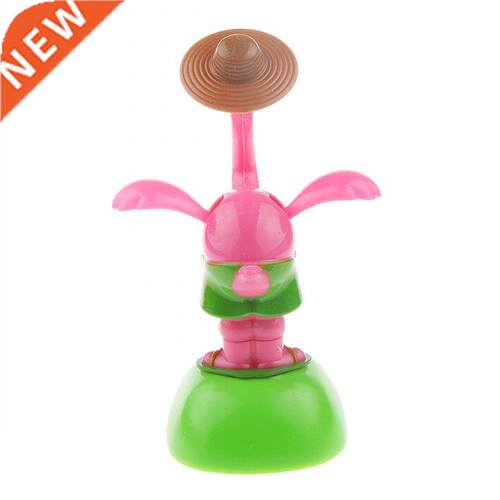 Solar Power Doll Decor Cute Flapping Wing Swan Doll for Car