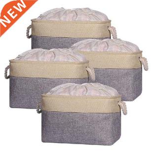 New 4 Pcs Storage Basket Can Be Bundled Foldable Storage