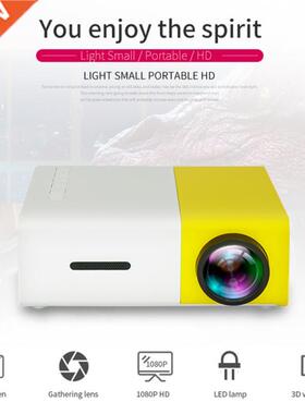YG00 LCD Mini Projector 1080P Full HD Pocket Projector HDMI