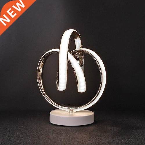 Simple Modern Spiral LED Desk Lamp Living Room Reading Home