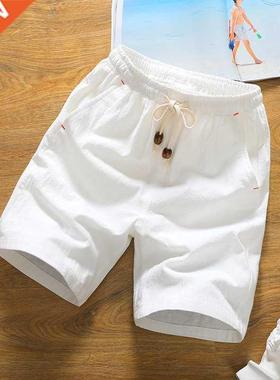 Brand men's summer fashion solid color casual shorts Bermuda