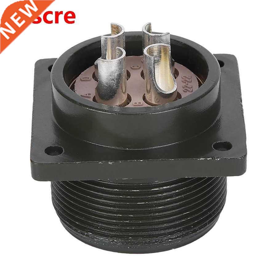 Aviation Socket 4 Pin 2.2KW-5.5KW Alloy Equipment Plug Motor