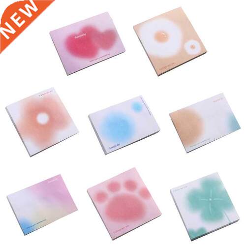 Mini Grient Color Sticky Note P 50 Sheets Blank Papers f