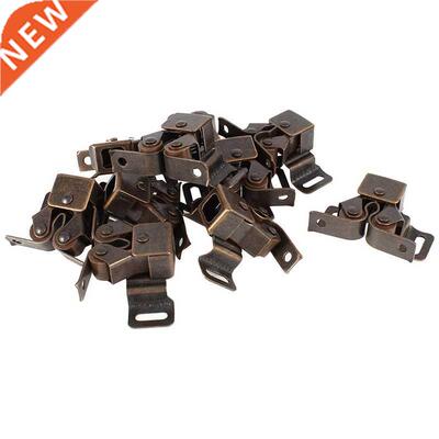 1.2-nch Cabnet Wardrobe Door Ball Roller Latch-Copper Tone