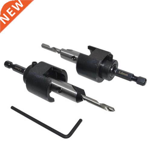Woodworking Countersink Drill Bits Depth Stop Adjustable