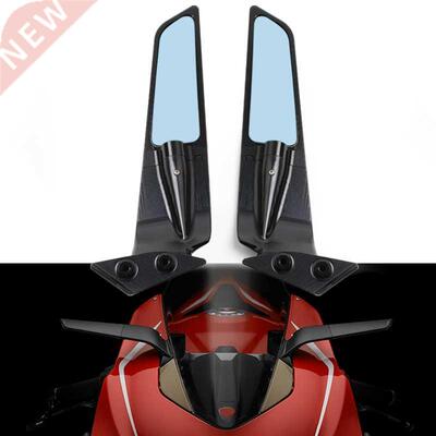 Motorcycle Side Mirrors Modified Wind Wing Adjustable Rotati