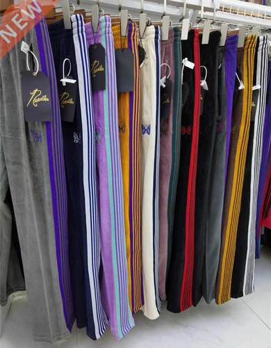 AWGE Needles Pants Rocky Pants Hip Hop 1:1 High Quality Butt