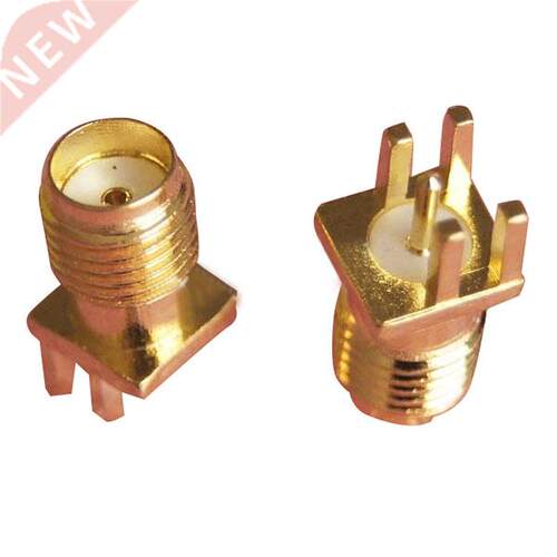 50x Connector SMA Female jack solder edge 1.6mm PCB clip mou