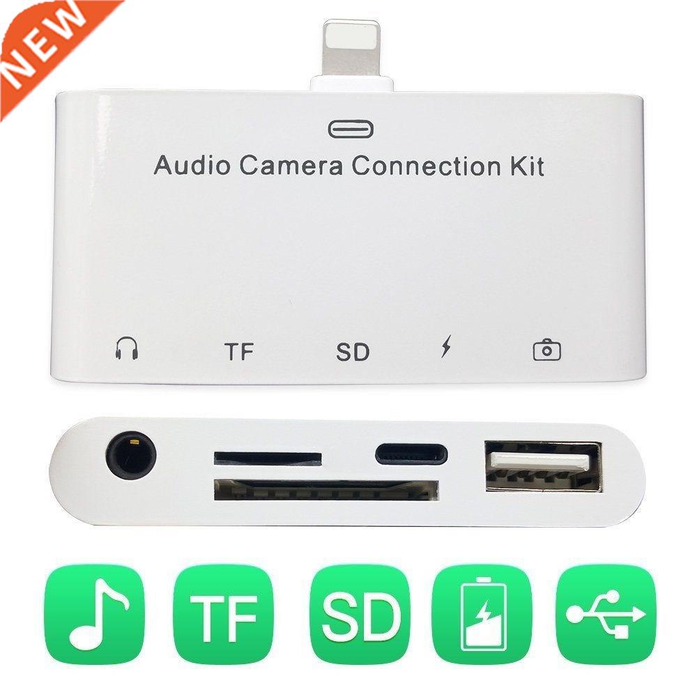 5 n 1 Audo Camera Connecton Kt Camera Reader Adapter W